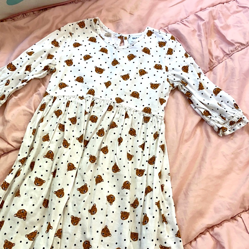 Old Navy Leopard Dress Size 5t